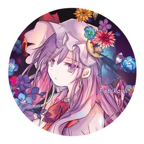 東方project缶バッジ すなめりドリル缶バッジ パチュリー21-04(KAZU