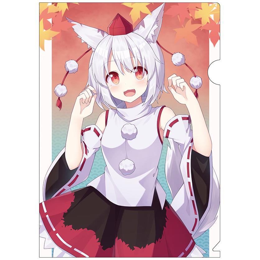 東方クリアファイル 最新最全の 犬走椛７ 酢 M A P