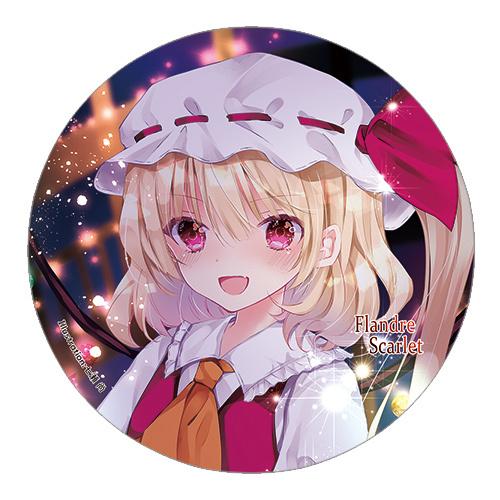 東方project缶バッジ すなめりドリル缶バッジ フラン2022-02 東方project缶バッジ すなめりドリル缶バッジ フラン2022-02