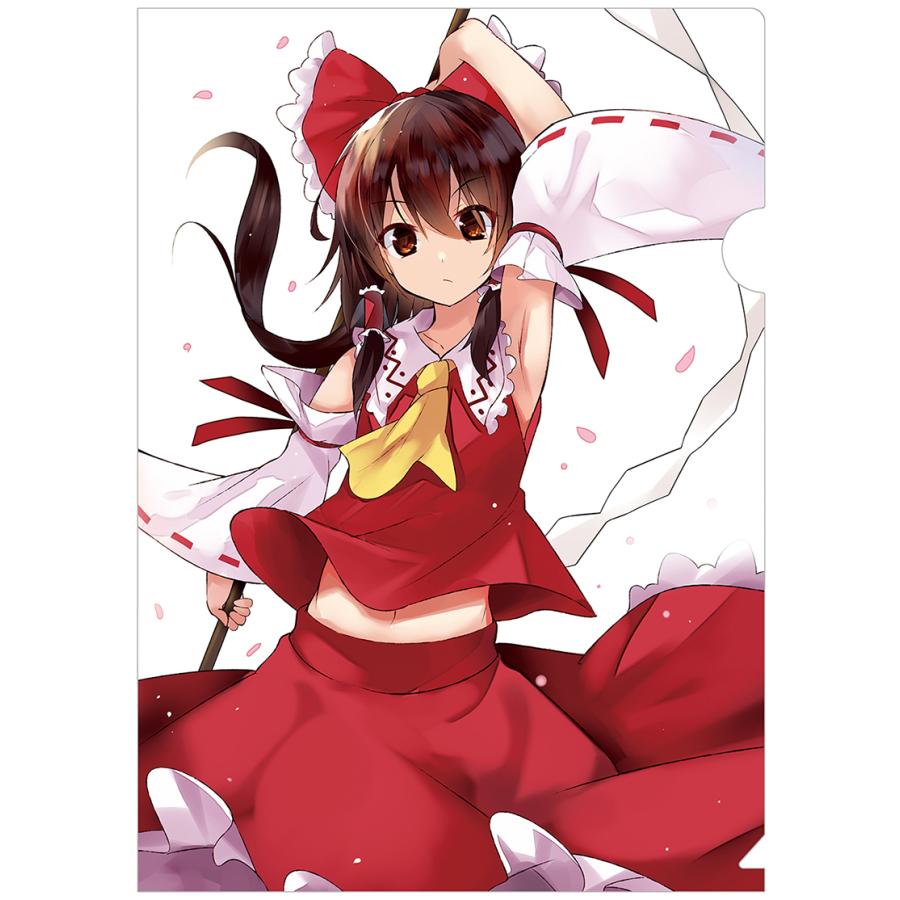 東方projectクリアファイル すなめりドリルクリアファイル 霊夢(えふぇ