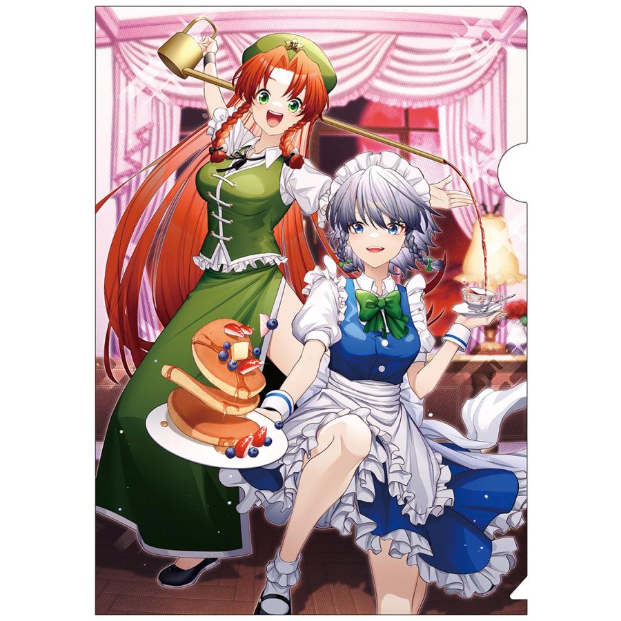東方クリアファイル 咲夜&美鈴1 -AbsoluteZero- : グレップ