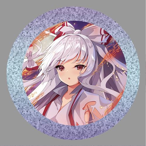 東方project「藤原 妹紅10-2」ビッグ缶バッジ -ぱいそんきっど- 東方缶 