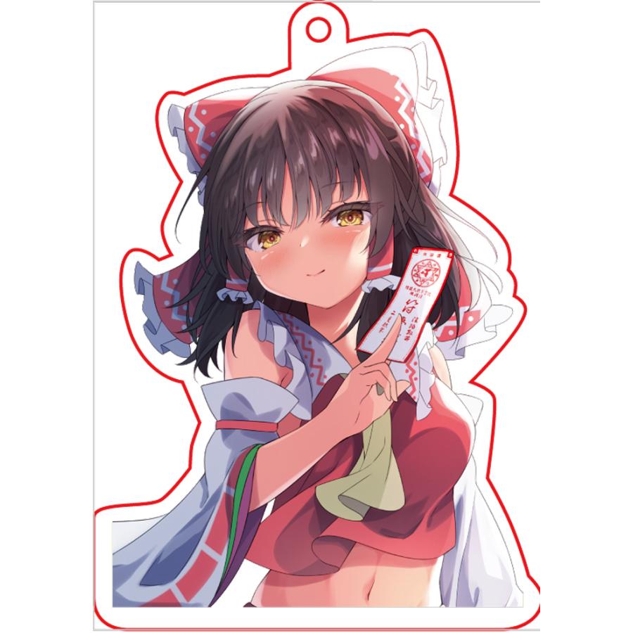 東方project「博麗 霊夢10-3」アクリルキーホルダー　-ぱいそんきっど- | 