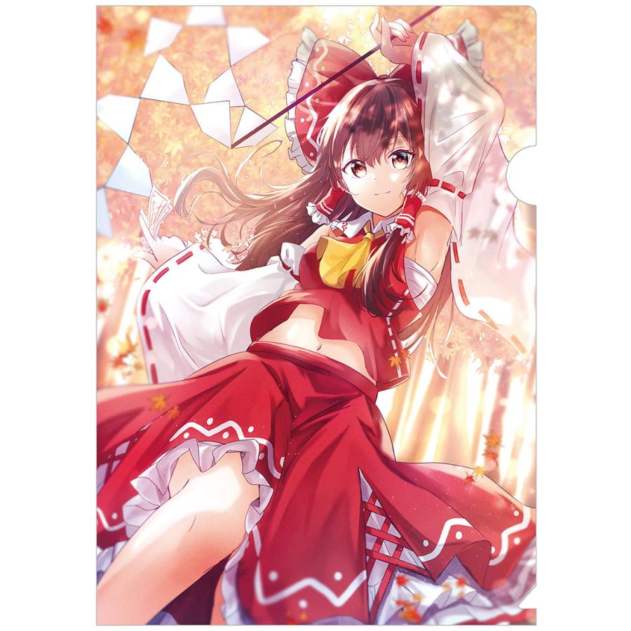 東方Projectクリアファイル すなめりドリルクリアファイル 霊夢(Renka
