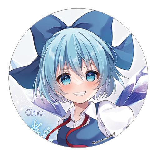 東方Project缶バッジ すなめりドリル缶バッジ チルノ(miy@)202402 -悶
