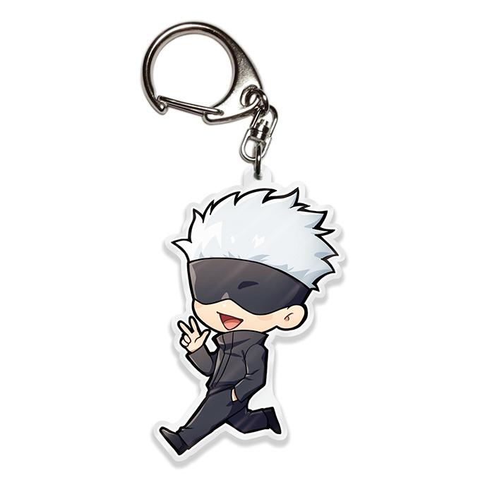 同人グッズ 呪術廻戦 キーホルダー 五条悟　-AbsoluteZero- | 