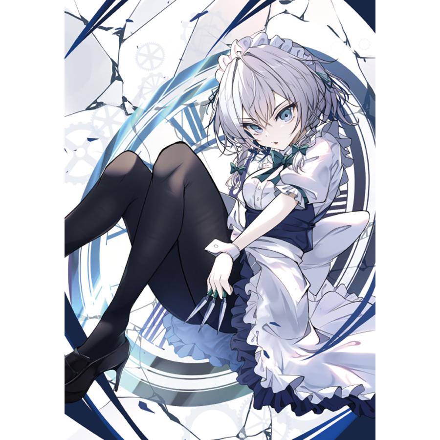 東方Projectクリアファイル 咲夜(画:山中梅) -あにまる製菓