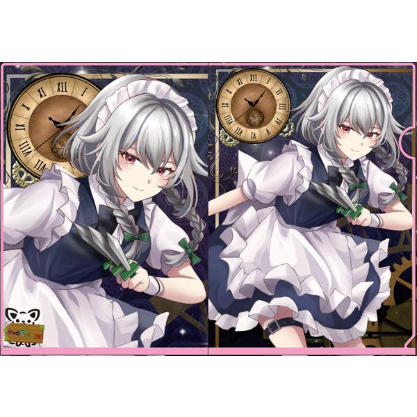 東方projectクリアファイル「十六夜咲夜2」　-きっどているず- 東方クリアファイル | 
