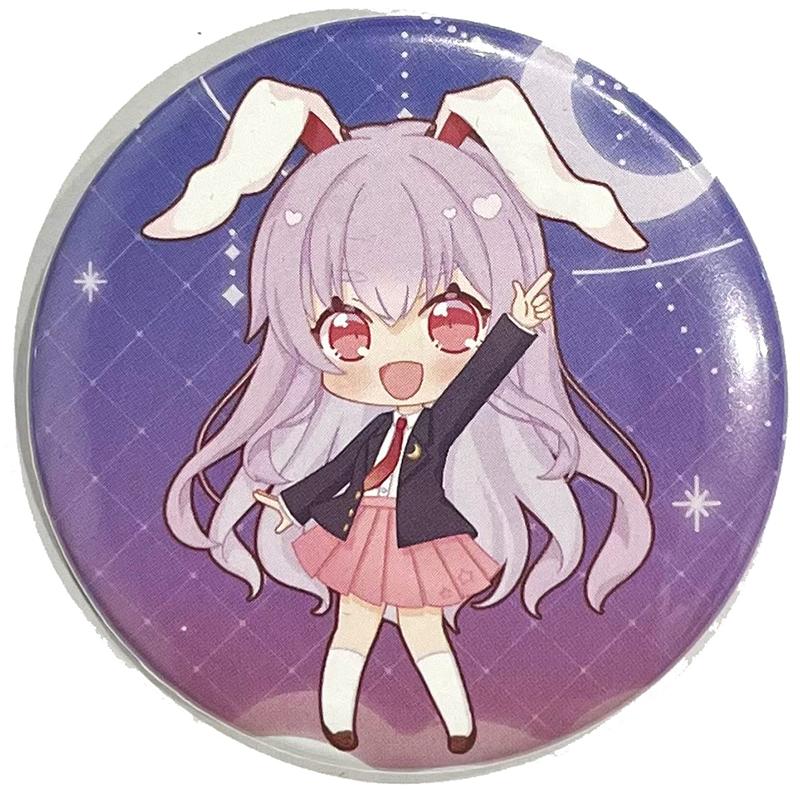 東方Project缶バッジ 鈴仙・優曇華院・イナバ -ハチワレキッド- 東方缶 