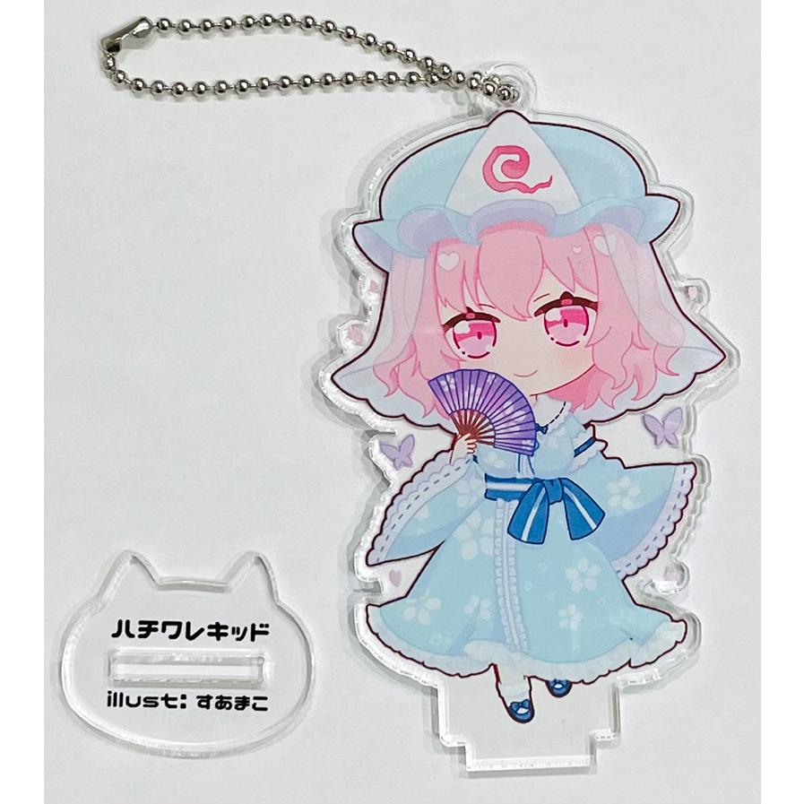 東方Projectミニアクリルフィギュア 西行寺幽々子　-ハチワレキッド- | 