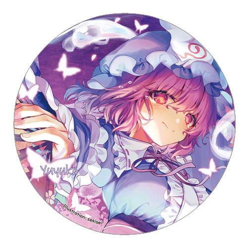 東方Project缶バッジ すなめりドリル缶バッジ 幽々子(sekisei
