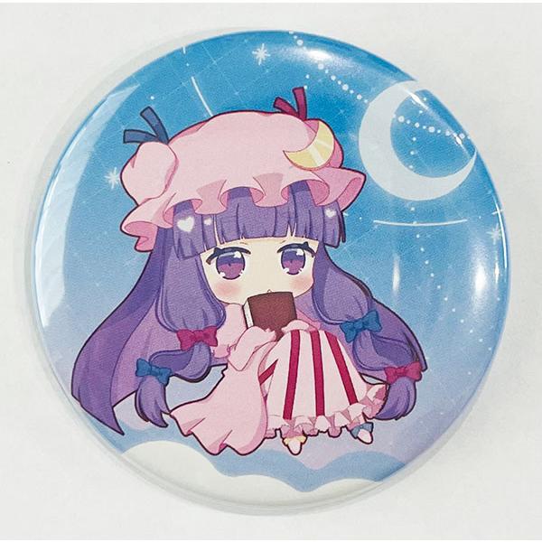 東方Project　缶バッジ　パチュリー・ノーレッジ1-1　-ハチワレキッド- 東方缶バッジ | 