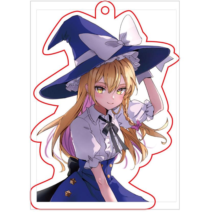 東方project「霧雨魔理沙12-2」アクリルキーホルダー　-ぱいそんきっど- | 