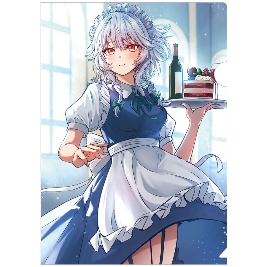 東方Projectクリアファイル すなめりドリルクリアファイル 咲夜(Renka