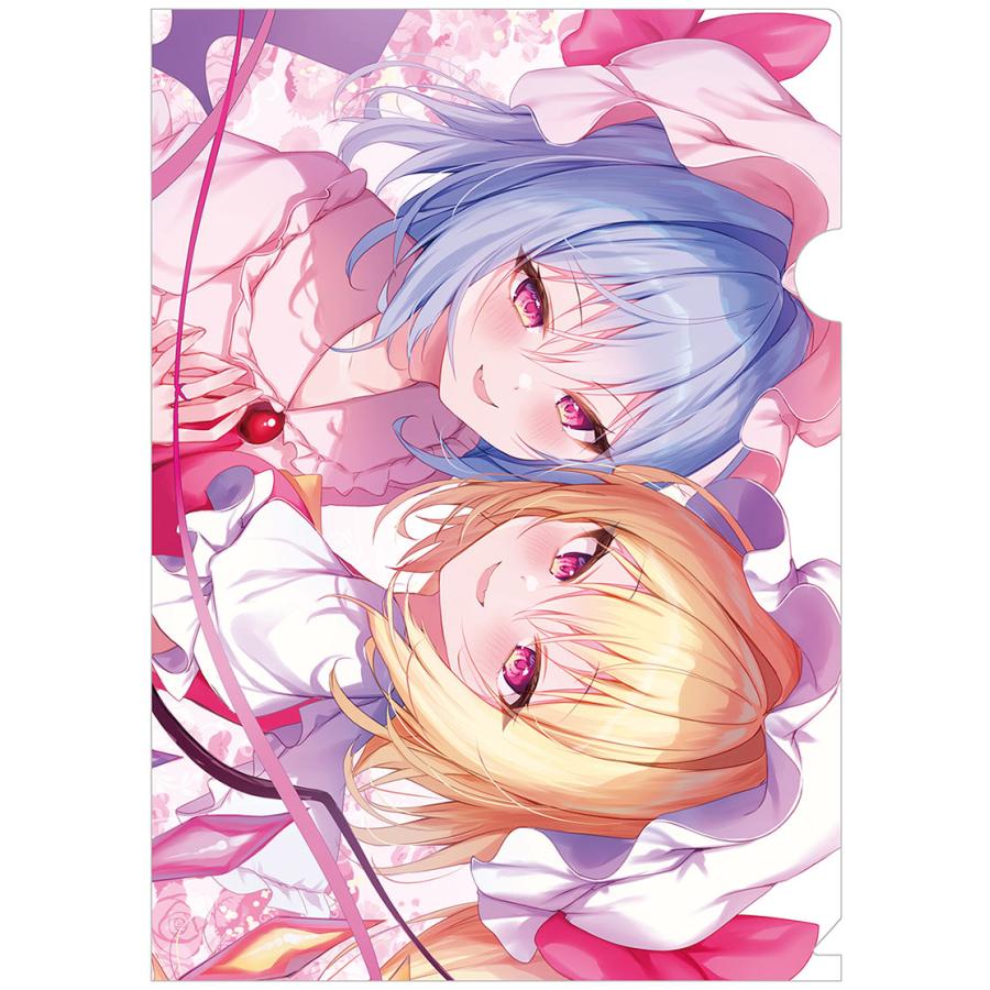 東方project レミフラ　パジャマ　美少女　クリアファイル　VY13 東方project レミフラ パジャマ 美少女 クリアファイル VY13 東方