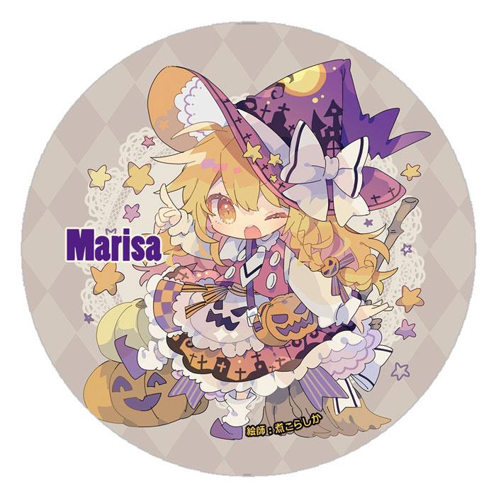 東方project缶バッジ すなめりドリル缶バッジ ハロウィン魔理沙202509(煮こらしか)　-悶KID- 東方缶バッジ | 