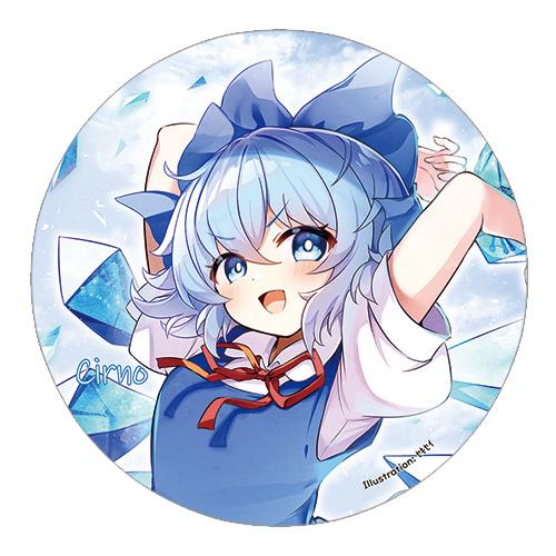 東方project缶バッジ すなめりドリル缶バッジ チルノ202510(セキセイ