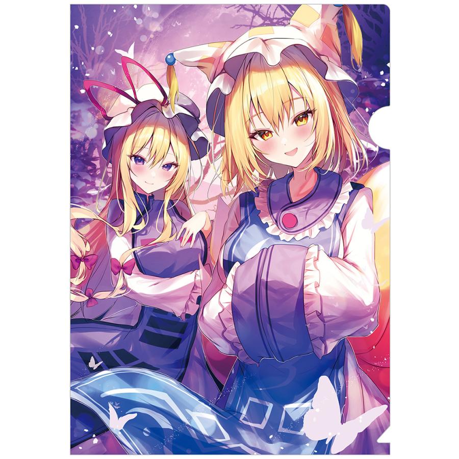 東方クリアファイル すなめりドリルクリアファイル 藍紫(子野日)202510