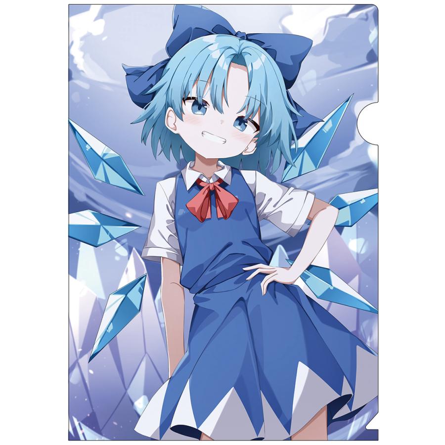 東方クリアファイル チルノ5-2 -AbsoluteZero- : グレップ ヤフー店