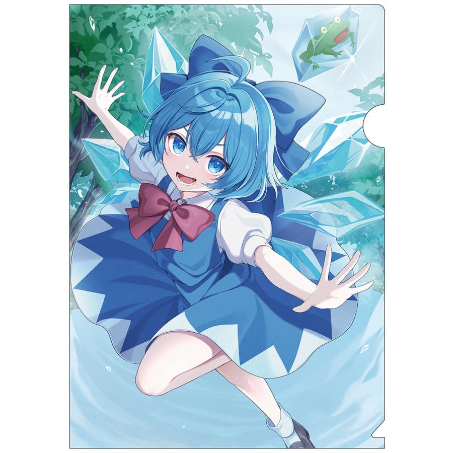 東方クリアファイル チルノ8 -AbsoluteZero- 東方Projectクリア