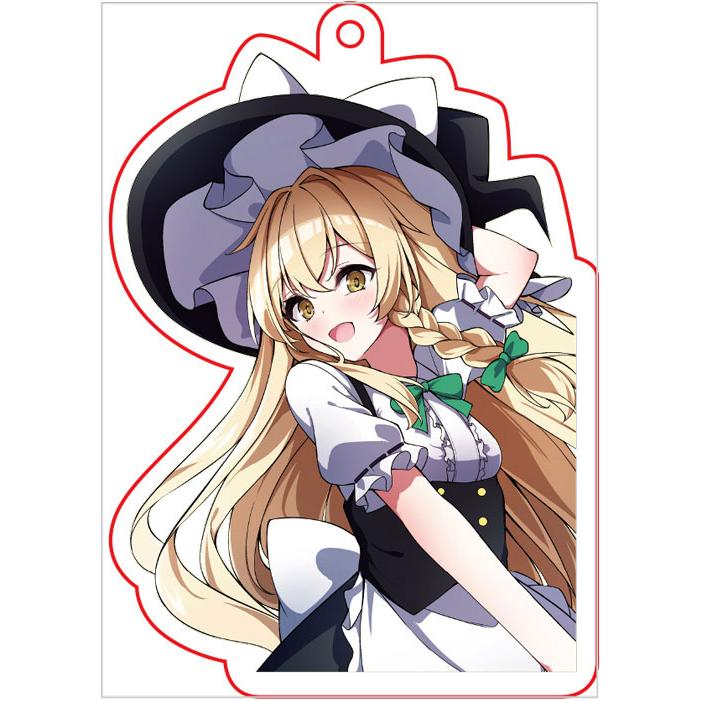 東方project「霧雨魔理沙13-3」アクリルキーホルダー　-ぱいそんきっど- | 