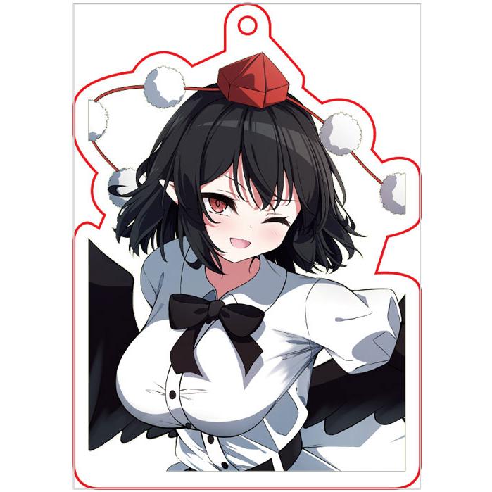 東方project「射命丸文13-3」アクリルキーホルダー　-ぱいそんきっど- | 
