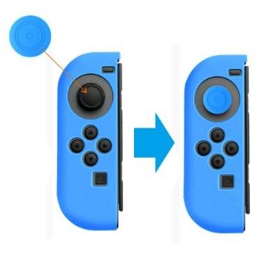 任天堂スイッチ　ジョイコンカバー付き Nintendo Switch対応 保護シリコンカバー 選べるカラー 任天堂