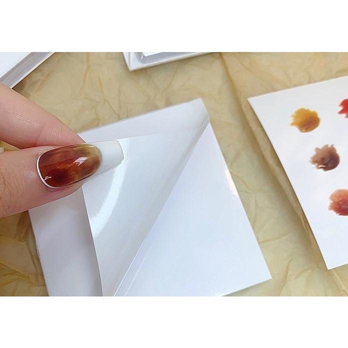 ネイルペーパー パレットタイプ ネイルツール 使い捨て ジェルネイル