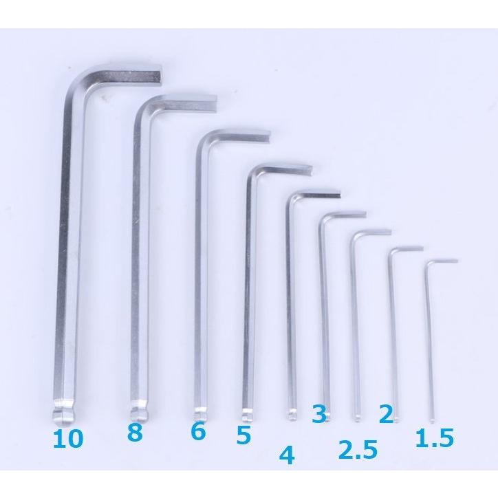 六角レンチ セット ボールポイント 丸型 9本セット 回しやすい ミリ Mm Rokkakurenti Set Grepoヤフー店 通販 Yahoo ショッピング