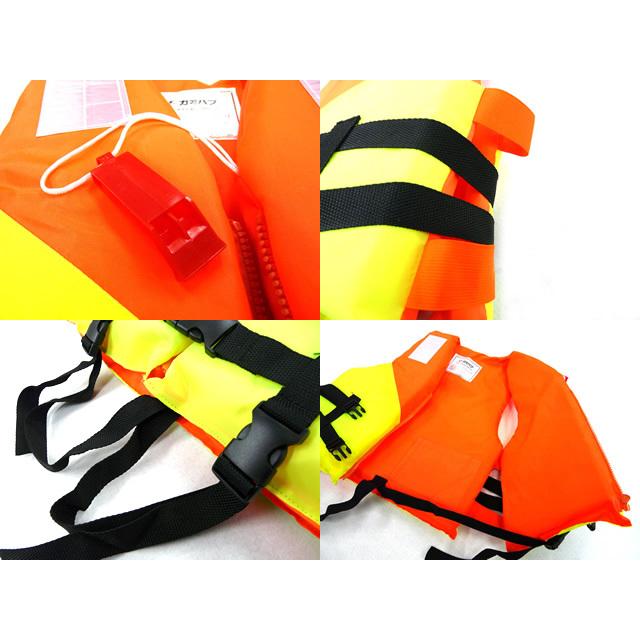 ガオバブ(Gaobabu)オリジナルライフジャケット(股ベルト付き) 親子セット 防災 フローティング ベスト 釣り 救命胴衣 救命具 水害対策 | Gaobabu | 03