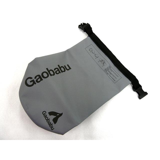 ガオバブ(Gaobabu)Gaobabu防水ドライバッグ(2Lタイプ) ※ステッカー付き ブラック/グレー ドライバッグ 防水バッグ バッグ 防水 | Gaobabu | 06