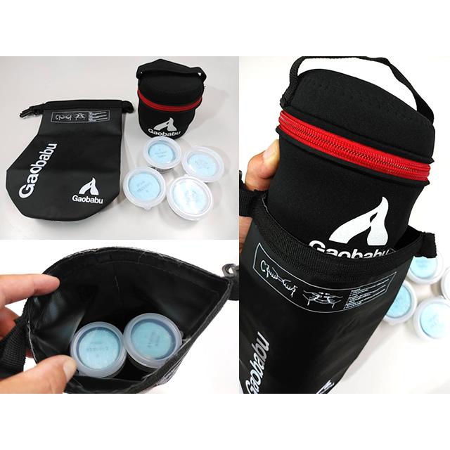 ガオバブ(Gaobabu)Gaobabu防水ドライバッグ(2Lタイプ) ※ステッカー付き ブラック/グレー ドライバッグ 防水バッグ バッグ 防水 | Gaobabu | 09