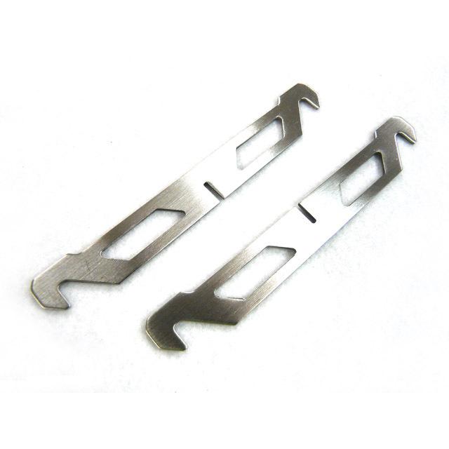 ガオバブ(Gaobabu)Gaobabuキャリボ風防のクロス五徳2本セット キャリボ風防 五徳 ゴトク アルスト 固形燃料 トランギア パーツ 部品 | Gaobabu