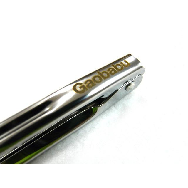 ガオバブ(Gaobabu)Gaobabu Gグリルminiのミニトング 約18cm ストッパー付き パーツ オプション アクセサリー BBQ | Gaobabu | 03