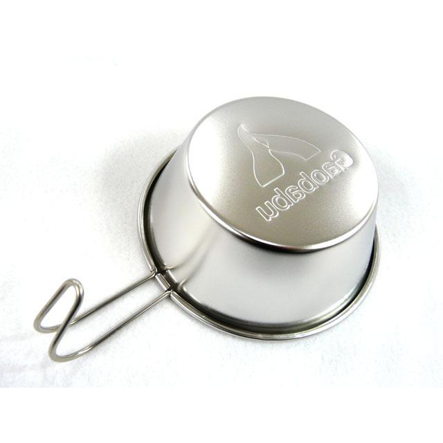 ガオバブ(Gaobabu)Gaobabuロゴ刻印入りシェラカップ 300ml (日本製) 計量カップ カップ コップ ステンレス スタッキング | Gaobabu | 02