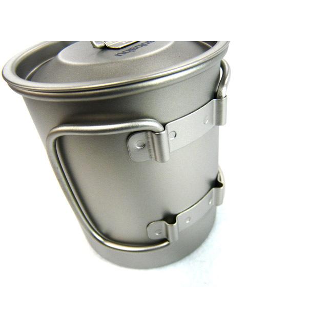 ガオバブ(Gaobabu) Gaobabuチタンマグカップ 300ml＆400mlのセット（フタ・メッシュ袋付）  チタン チタニウム 軽量 蓋付き | Gaobabu | 06