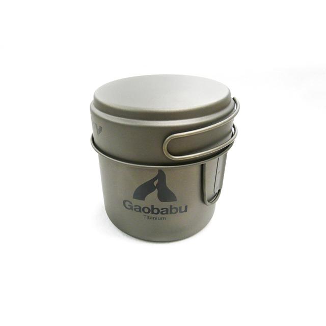 ガオバブ(Gaobabu) GaobabuチタンクッカーSOLOセット1100 (厚手メッシュ収納袋付き) 【一部地域を除き送料無料】 調理機器 | Gaobabu | 08
