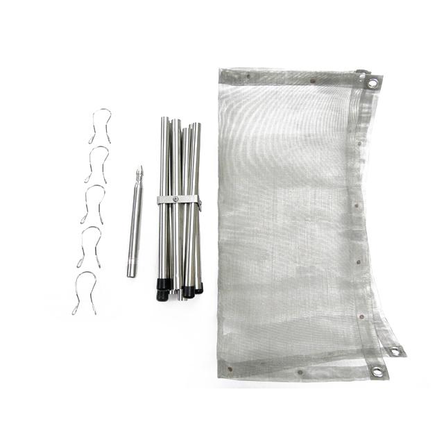 ガオバブ(Gaobabu)Gaobabuコンパクトメッシュ焚き火台(収納ポーチ＆火吹き棒付き) 焚火 たき火 焚火台 たき火台 BBQ バーベキュー | Gaobabu | 02