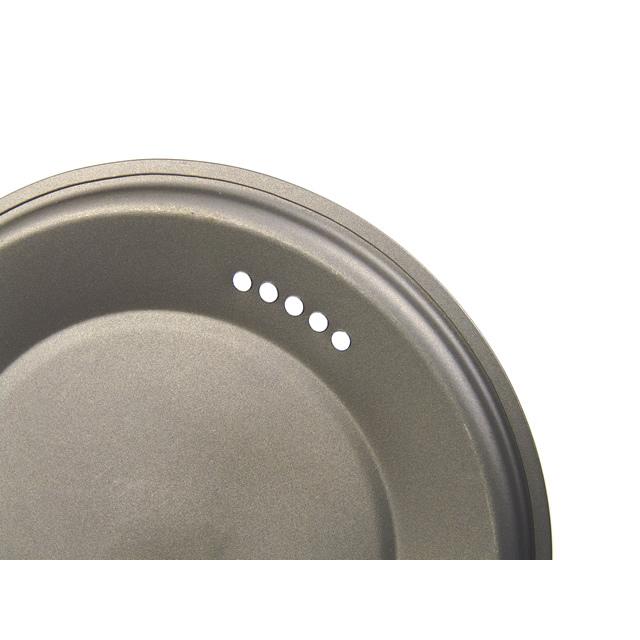 ガオバブ(Gaobabu)Gaobabuチタンポットの蓋（内径117〜120mm用）ふた フタ クッカーのフタ クッカー チタン 軽量 水切り穴付き | Gaobabu | 02
