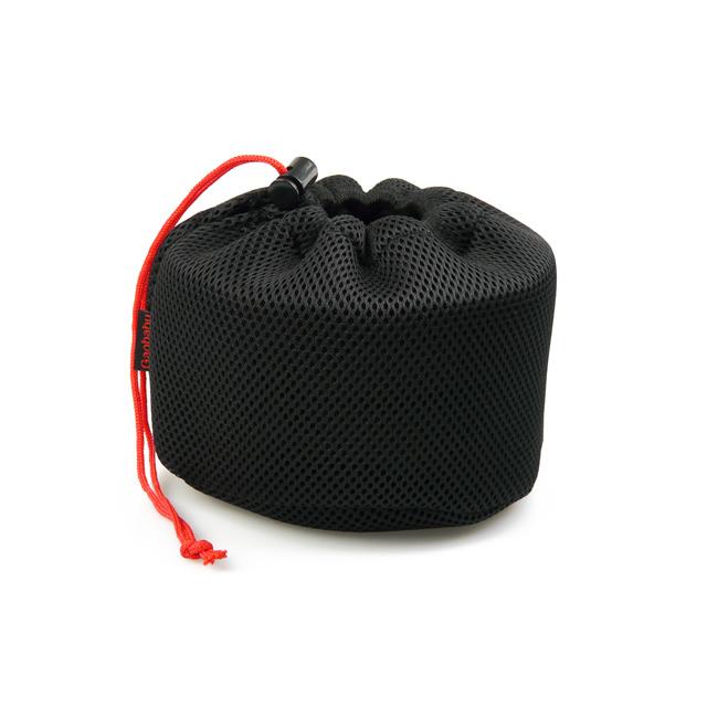 ガオバブ(Gaobabu)チタンポットSOLO 1300 フタ・厚手メッシュ袋付き クッカー チタン 軽量 水切り穴付き 調理機器 調理器具 鍋 | Gaobabu | 06