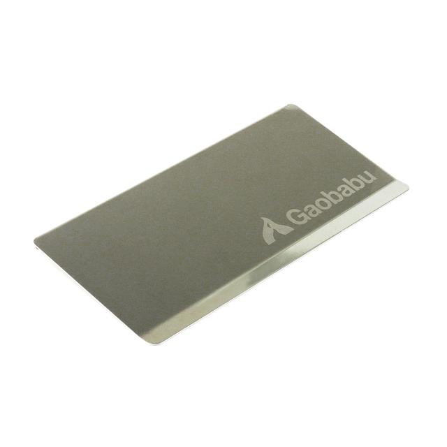 ガオバブ(Gaobabu)Gaobabuマルチクッカースタンドのウイングプレート（フラットタイプ）1枚 ステンレス製 オプション パーツ | Gaobabu