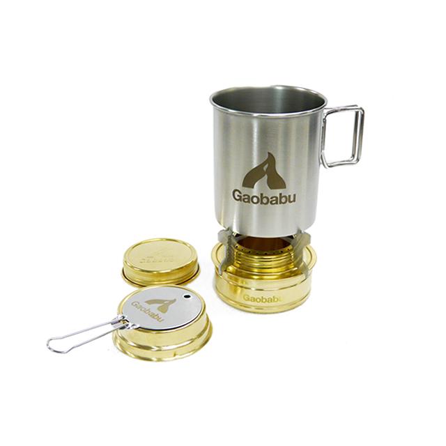 ガオバブ(Gaobabu) Gaobabuオリジナルバーナーセット05(お得4点セット) GSET-05  軽量 コンパクト 収納 アルコール | Gaobabu | 04