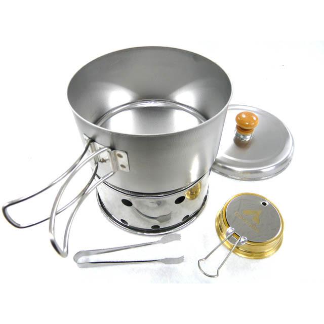 アルコールバーナー ガオバブ Gaobabuオリジナル 固形燃料クッキングセット(お得9点セット) GSET-07 | Gaobabu | 01