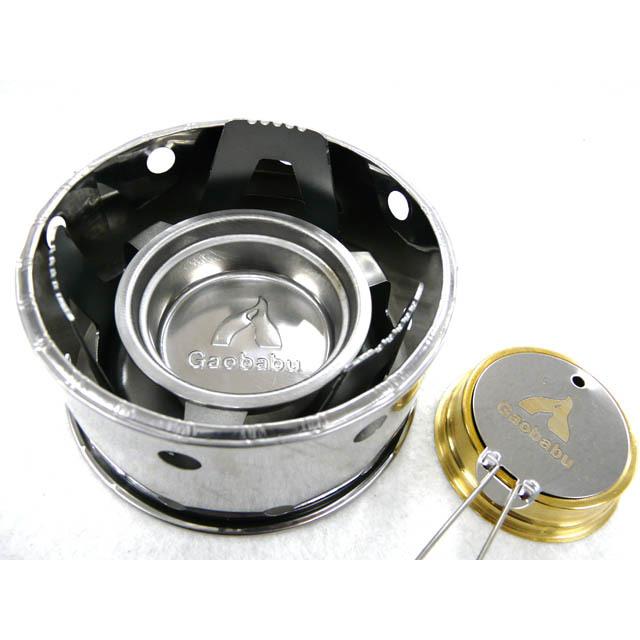 アルコールバーナー ガオバブ Gaobabuオリジナル 固形燃料クッキングセット(お得9点セット) GSET-07 | Gaobabu | 02