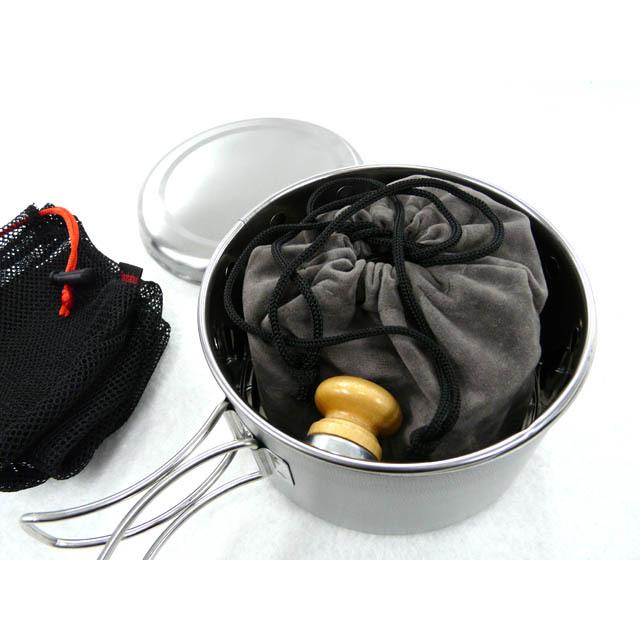 アルコールバーナー ガオバブ Gaobabuオリジナル 固形燃料クッキングセット(お得9点セット) GSET-07 | Gaobabu | 07