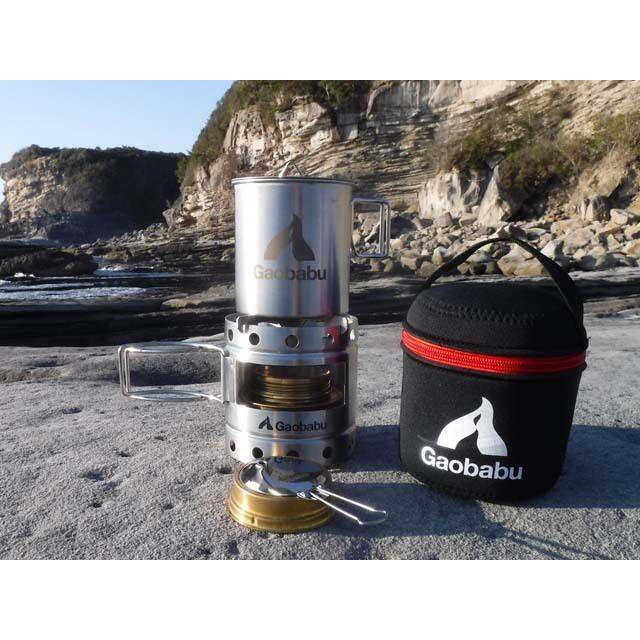 ガオバブ(Gaobabu)Gaobabuキャリボ ステンマグ＋アルコールバーナーセット GSET-10 3点セット アルスト アルコールバーナー | Gaobabu | 11