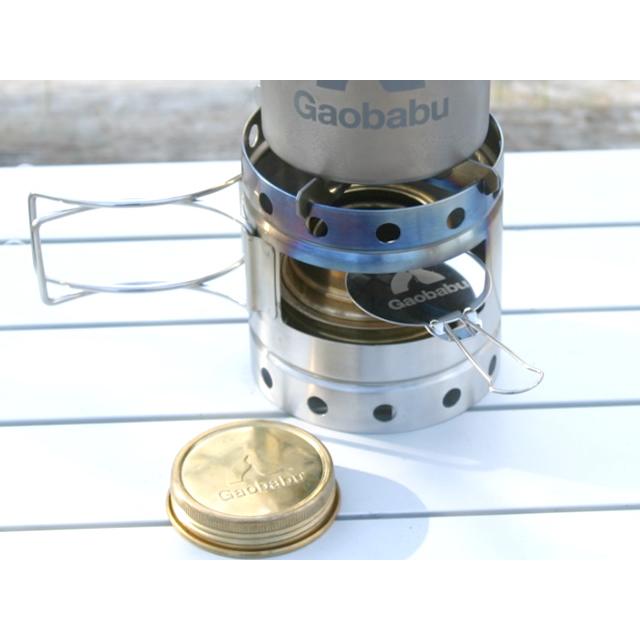 ガオバブ(Gaobabu)Gaobabuキャリボ ステンマグ＋アルコールバーナーセット GSET-10 3点セット アルスト アルコールバーナー | Gaobabu | 12