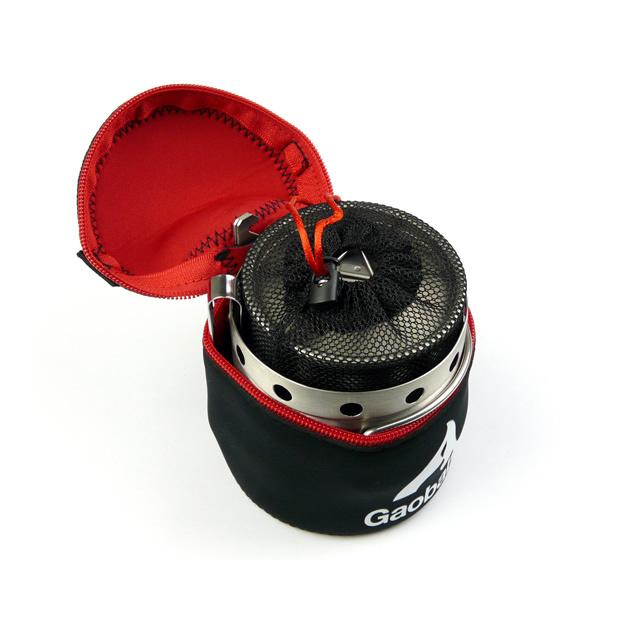 ガオバブ(Gaobabu)Gaobabuキャリボ チタンマグ＋固形燃料ツールセット GSET-24 ミニトング付き チタン チタニウム 軽量