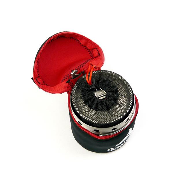 ガオバブ(Gaobabu)Gaobabuキャリボ チタンマグ＋アルコールバーナーセット GSET-25 チタン アルスト 軽量 コンパクト 蓋付き | Gaobabu | 03