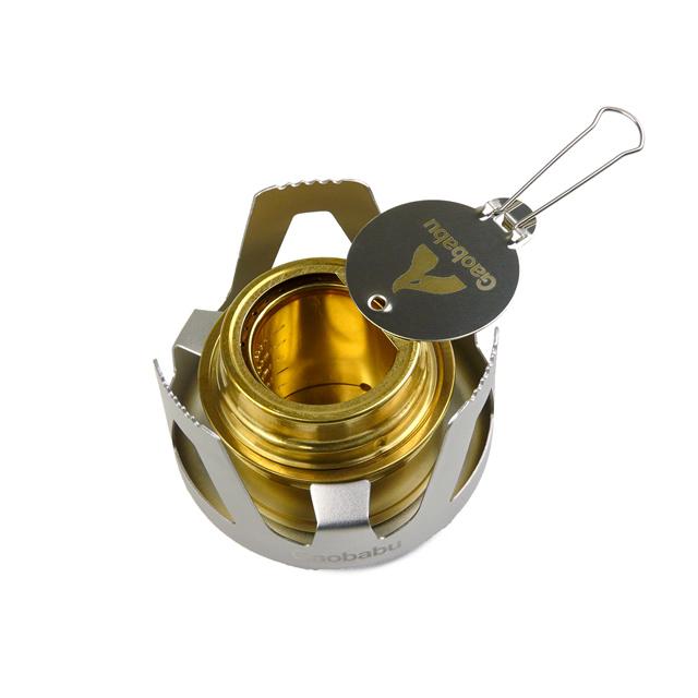 ガオバブ(Gaobabu)GaobabuチタンポットSOLO 800+オリジナルバーナーセット(DEEP)GSET-28 チタン アルスト | Gaobabu | 05